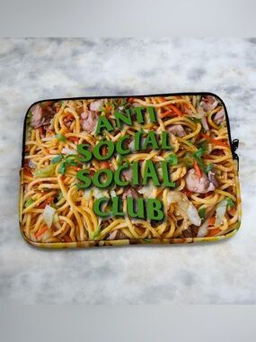 Anti Social Social Club Panda Classic RARE Laptop Bag